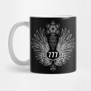 Angel Number 777 Sacred Geometry Mug